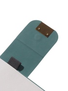 Ежедневник недатированный А5, с хлястиком, 96 листов, в линейку, пвх, изумрудный 10771038