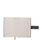 Ежедневник недатированный А5, с хлястиком, 112 листов, в линейку, пвх, серый - Фото 15