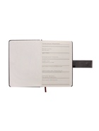 Ежедневник недатированный А5, с хлястиком, 112 листов, в линейку, пвх, серый - Фото 8