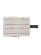 Ежедневник недатированный А5, с хлястиком, 112 листов, в линейку, пвх, серый - Фото 9