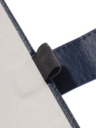 Ежедневник недатированный формат А5, с хлястиком, 112 листов, линия, пвх, синий 10771046