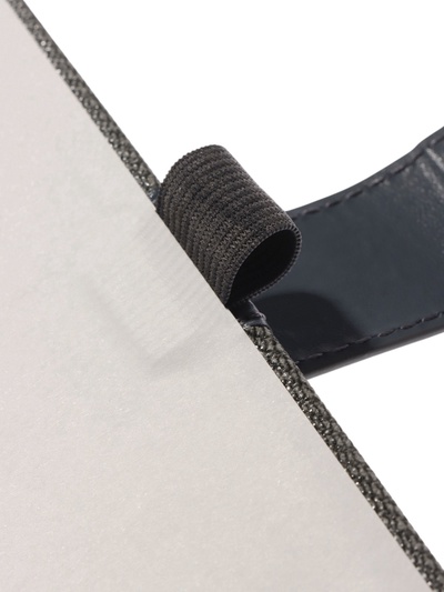 Ежедневник недатированный формат А5, с хлястиком, 128 листов, линия, пвх, серый