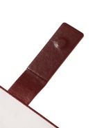 Ежедневник недатированный А5, с хлястиком, 112 листов, в линейку, держатель, пвх, коричневый 10771057