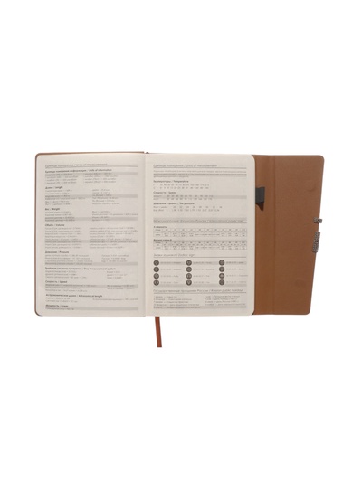 Ежедневник недатированный формат А5, с клапаном, 96 листов, линия, пвх, черный