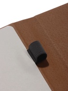 Ежедневник недатированный формат А5, с клапаном, 96 листов, линия, пвх, коричневый 10771062