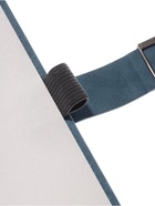 Ежедневник недатированный формат А5, с хлястиком, 112 листов, линия, пвх, бирюзовый 10771065