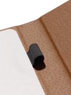 Ежедневник недатированный формат А5, с клапаном, 112 листов, в линейку, пвх, коричневый - фото 59404555