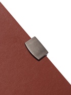 Ежедневник недатированный А5, с хлястиком, 80 листов, в линейку, пвх, коричневый - Фото 6