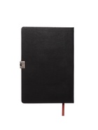 Ежедневник недатированный А5, 80 листов, обложка ПВХ, с хлястиком, чёрный - Фото 15