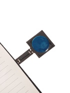 Ежедневник недатированный А5, с хлястиком, 96 листов, в линейку, пвх, черный 10771076