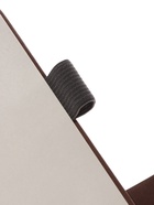 Ежедневник недатированный А5, с хлястиком, 80 листов, в линейку, пвх, коричневый 10771082