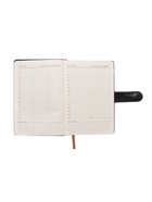 Ежедневник недатированный А5, 112 листов, обложка ПВХ, с хлястиком, «Классика», чёрный - фото 60059153