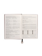 Ежедневник недатированный А5, 80 листов, в линейку, с ручкой, подарочная коробка, черный - Фото 11