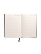 Ежедневник недатированный А5, 80 листов, в линейку, с ручкой, подарочная коробка, черный - Фото 14