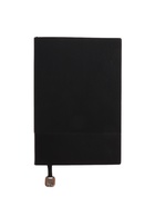 Ежедневник недатированный А5, 80 листов, в линейку, с ручкой, подарочная коробка, черный - Фото 4