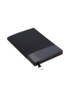 Ежедневник недатированный А5, 80 листов, в линейку, с ручкой, подарочная коробка, черный - Фото 5