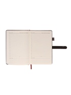 Ежедневник недатированный А5, 80 листов, в линейку, с ручкой, подарочная коробка, черный - Фото 13