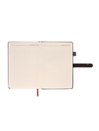 Ежедневник недатированный А5, 80 листов, в линейку, с ручкой, подарочная коробка, черный - Фото 14