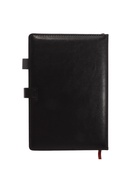 Ежедневник недатированный А5, 80 листов, в линейку, с ручкой, подарочная коробка, черный - Фото 20