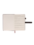 Ежедневник недатированный А5, 80 листов, в линейку, с ручкой, подарочная коробка, черный - Фото 7