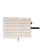 Ежедневник недатированный А5, 80 листов, в линейку, с ручкой, подарочная коробка, черный - Фото 8