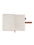 Ежедневник недатированный А5, 80 листов, в линейку, с ручкой, подарочная коробка, коричневый - Фото 11