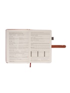 Ежедневник недатированный А5, 80 листов, в линейку, с ручкой, подарочная коробка, коричневый - Фото 15