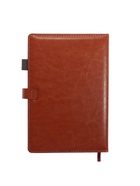 Ежедневник недатированный А5, 80 листов, в линейку, с ручкой, подарочная коробка, коричневый 10771094