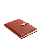 Ежедневник недатированный А5, 80 листов, в линейку, с ручкой, подарочная коробка, коричневый - Фото 9