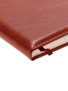 Ежедневник недатированный А5, 80 листов, в линейку, с ручкой, подарочная коробка, коричневый - Фото 10