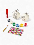 Елочные шары под раскраску «Лошадь», краски, 2 шт., набор для творчества - Фото 6