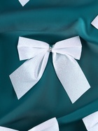 Ёлочные игрушки 12 шт. «Бантик» 9 см, белый - Фото 4