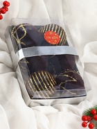 Ёлочные шары «Бархат. Фестиваль» d=8 см, 6 шт., геометрия, коричневый - Фото 8