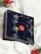 Ёлочные шары «Бархат. Маскарад», новогодние, d=6 см, 16 шт., синий - Фото 9