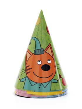 Колпак «Играем вместе», Три Кота, 6 шт., МИКС (комплект 2 шт)