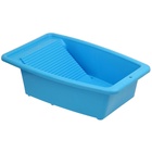 УЦЕНКА Таз со стиральной доской 34 л 75×46×20 см прямоуг, цвет МИКС - Фото 7