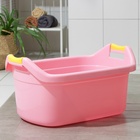 УЦЕНКА Таз с ручками, 40 л, 64×43×32 см, овал, МИКС - Фото 8