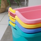 УЦЕНКА Таз с ручками, 40 л, 64×43×32 см, овал, МИКС - Фото 11