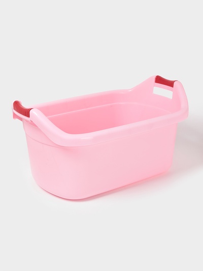 УЦЕНКА Таз с ручками, 40 л, 64×43×32 см, овал, МИКС