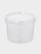 Ведро одноразовое с крышкой, 3 л, d=19 см, пластик пищевой, прозрачное - Фото 3