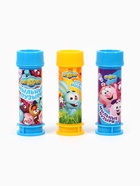 Набор мыльных пузырей 3 штуки, 45 мл, Смешарики (комплект 2 шт) - фото 49492050