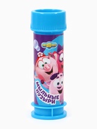 Набор мыльных пузырей 3 штуки, 45 мл, Смешарики (комплект 2 шт) - фото 49373515