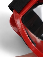 УЦЕНКА Очки-маска для езды на мототехнике, стекло белое, красная - Фото 6