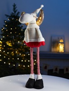 Фигура текстиль «Лосик» 55-84 см, телескопические ножки, 1 LED, от батареек AG10×3, свечение тёплое белое - Фото 1