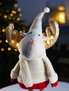 Фигура текстиль «Лосик» 55-84 см, телескопические ножки, 1 LED, от батареек AG10×3, свечение тёплое белое - Фото 4