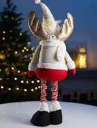 Фигура текстиль «Лосик» 55-84 см, телескопические ножки, 1 LED, от батареек AG10×3, свечение тёплое белое - Фото 7