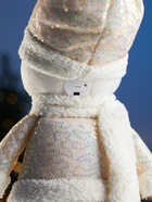 Фигура текстиль «Снеговик» 55-84 см, телескопические ножки, 1 LED, от батареек LR1130×3, свечение тёплое белое - Фото 11