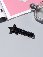 Резинки для волос «Пружинка-звёздочка», набор 2 шт., 9.5×1.5 см, чёрные - Фото 2