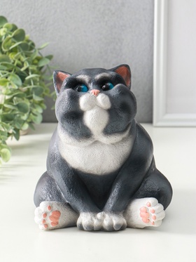 Копилка для денег «Кот Пряник», 18.5×16.5×18 см