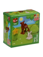 УЦЕНКА Конструктор «Оленёнок и зайка», 5 деталей 10905516